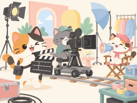 Sample work: Short film set